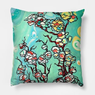 fantasy tree Pillow