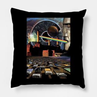 Dark Side Eye Moon Pillow