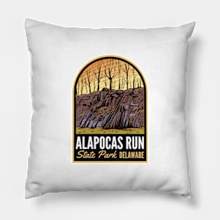 Alapocas Run State Park Delaware Pillow