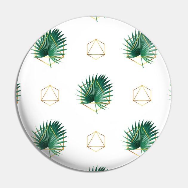 Magic Palm Leaves Pin by StudioGrafiikka