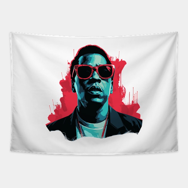 Jay Z Tapestry by aphian