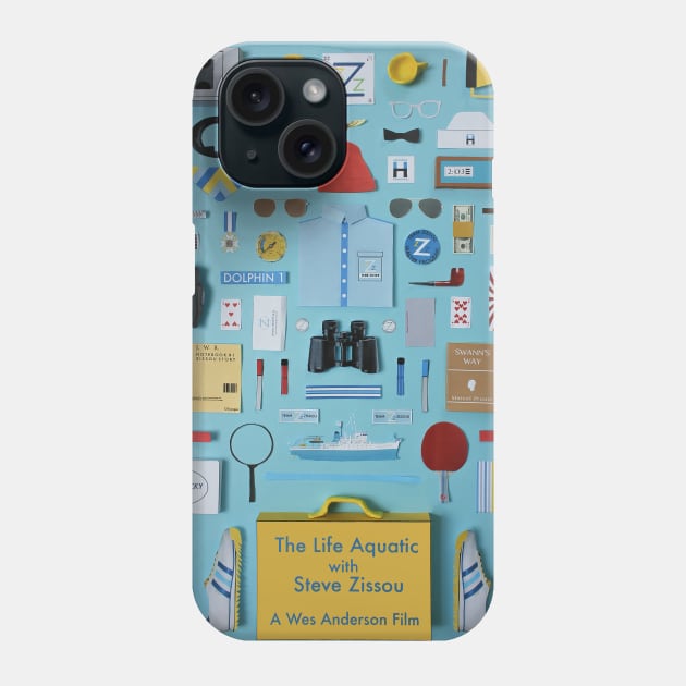 The Life Aquatic Phone Case by JordanBoltonDesign