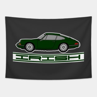 Irish (Green) Pride - Porsche 911 Tapestry