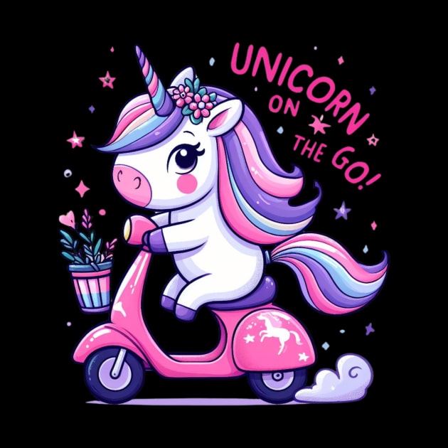 Unicorn on the go by zeevana