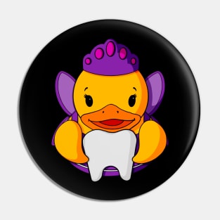 Tooth Fairy Rubber Duck Pin
