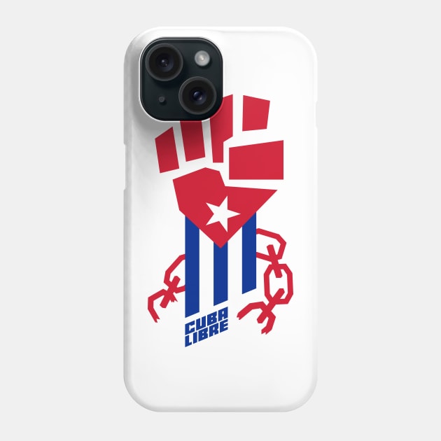 CUBA LIBRE (text) Phone Case by LuksTEES