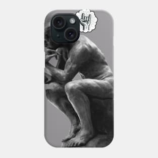 The Thinker Phone Case