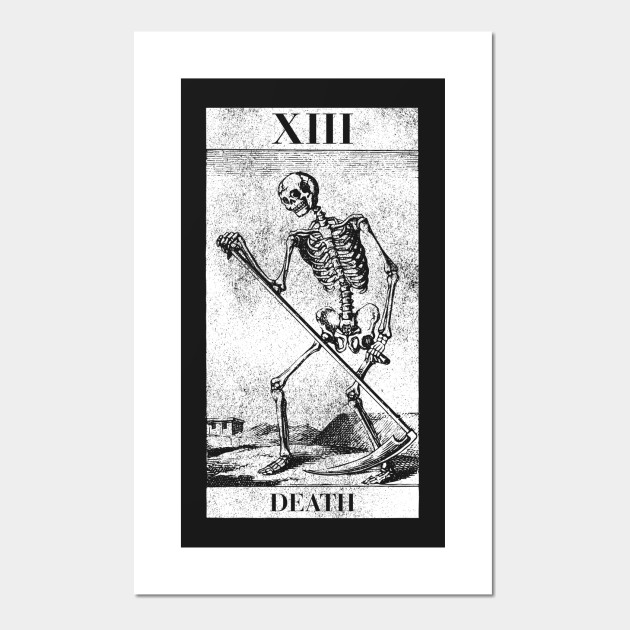 picture Death Tarot Card Poster usd