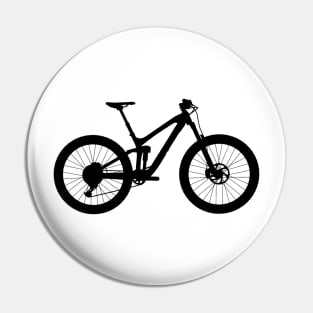 Trek Slash Mountain Bike Silhouette Pin