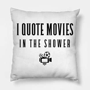 Movie Buff Movie Lover Cinema Pillow