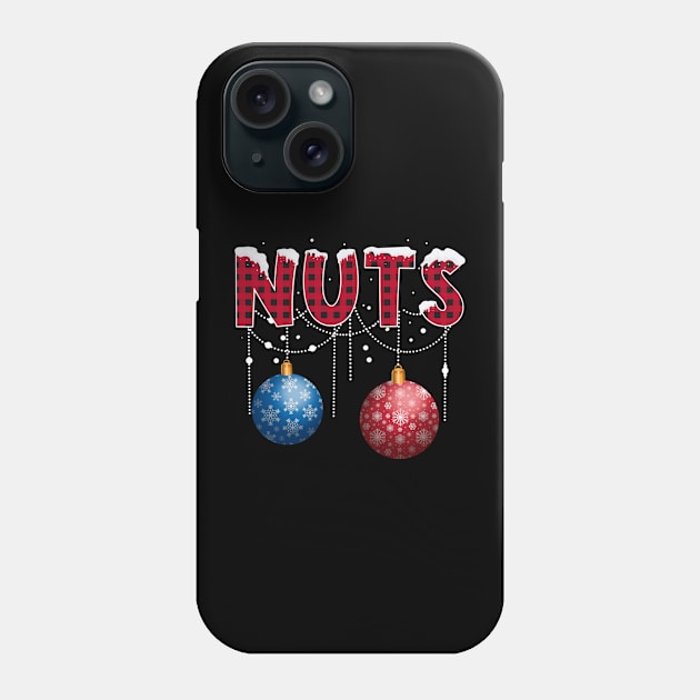 Chest Nuts Christmas Matching Couple Chestnuts Phone Case by fenektuserslda