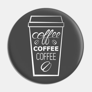 Coffee Addict Pin