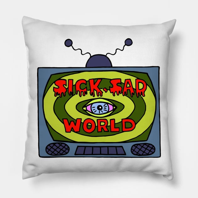 Daria // Sick Sad World Pillow by Faiz Gagak Slot