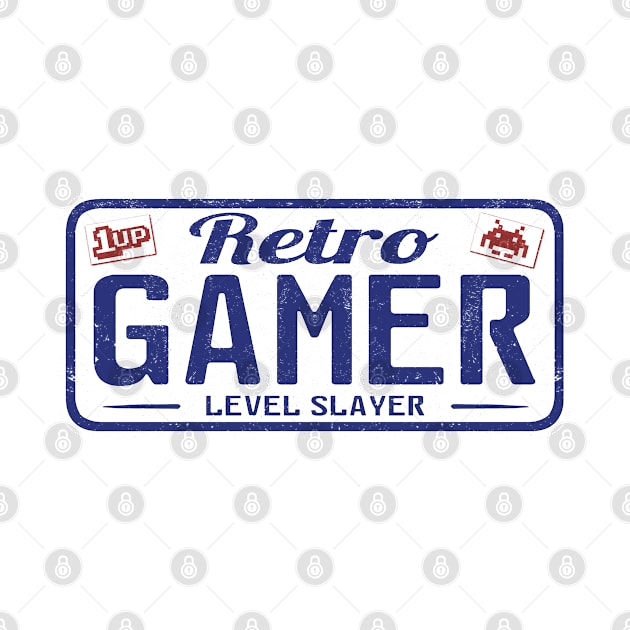 RETRO GAMER - VIDEO GAMING by Tshirt Samurai