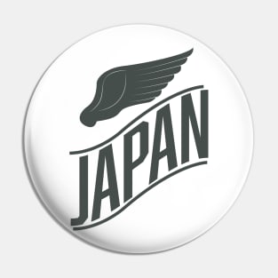 Japan motorracing logo Pin