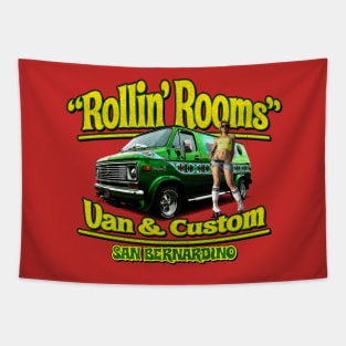 Rollin’ Rooms Van & Custom Tapestry