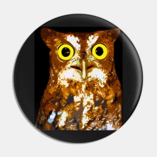 Night Owl Pin