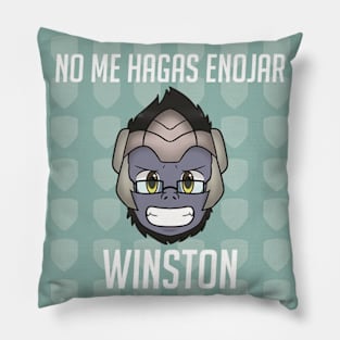 Winston chibi OW (Spanish) Pillow