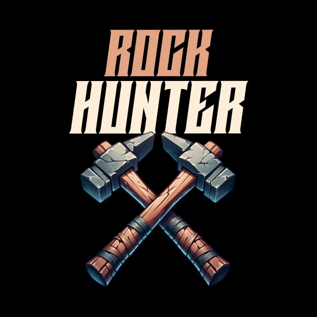 Rock Hunter - Rockhound - Rockhounding by Crimson Leo Designs