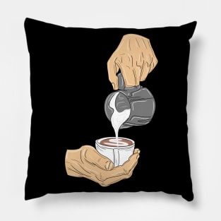 Coffee and Milk Pillow