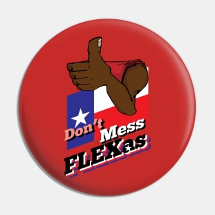 Don't Mess with Flexas Pin