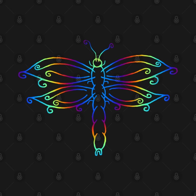 Rainbow Dragonfly by House of Morgan