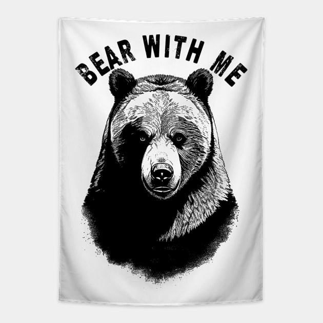 Bear With Me Tapestry by TMBTM