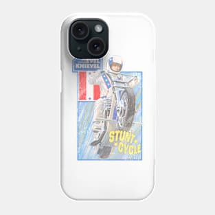 retro toy motorcycle and stuntman Phone Case