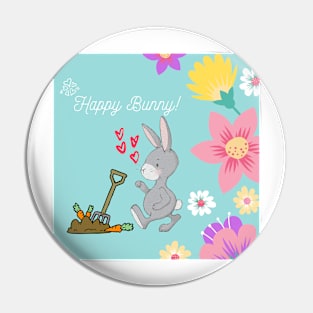 Happy Bunny! Series F Pin