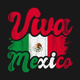 Viva Mexico Retro Proud Mexican T-Shirt