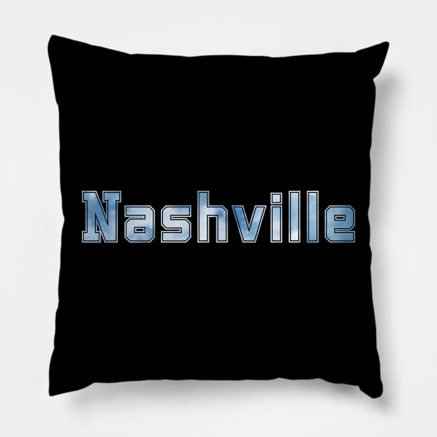 Nashville Pillow by bestStickers