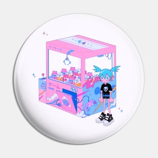 Arcade Girl Pin