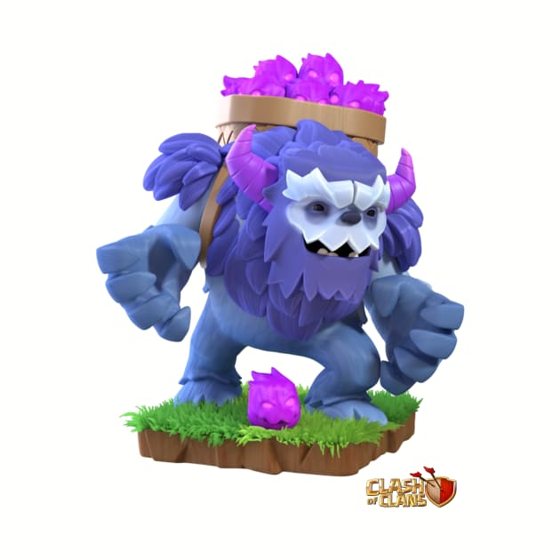 The Yeti! Clash of Clans by RW Designs