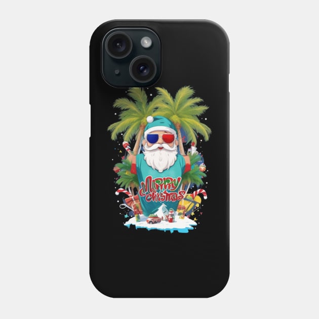 Santa Claus merry Christmas Phone Case by Bestworker