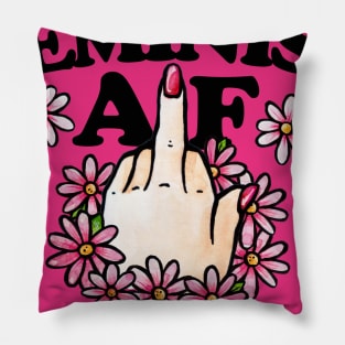 Feminist AF Pillow