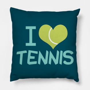 I Love Tennis Pillow