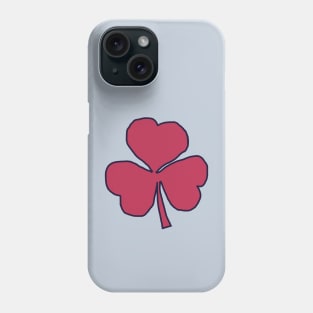 Viva Magenta Shamrock St Patricks Day Phone Case