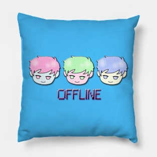 offline banner Pillow