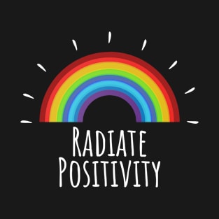 Radiate Positivity Rainbow T-Shirt