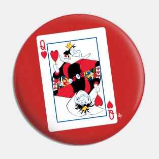 Queen of Hearts Pin