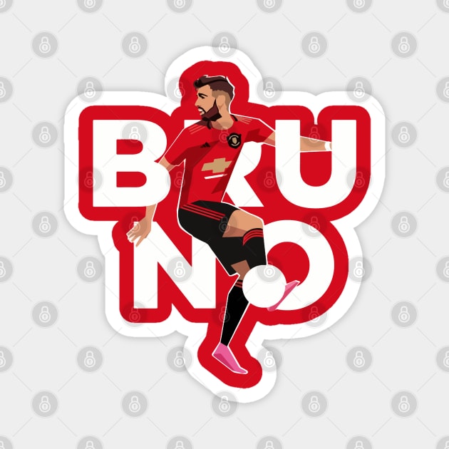 Bruno Red Devils Magnet by brandonluo