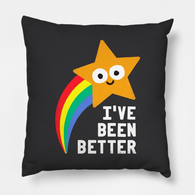 Shooting Straight Pillow by David Olenick