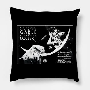 Vintage Screwball Comedy Poster Pillow