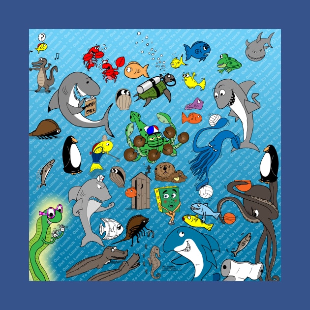 Out to Lunch Sea Animals Collection by OutToLunch