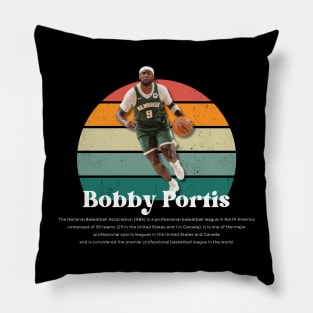 Bobby Portis Vintage V1 Pillow