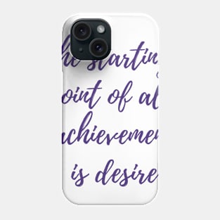 The Starting Point Phone Case