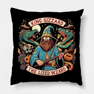 king gizzard and the lizard wizard Pillow