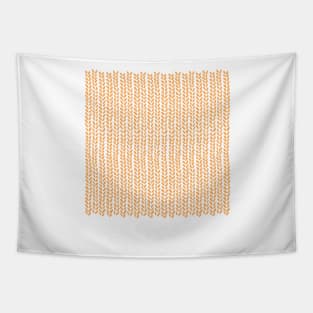 Knit Wave Marigold Tapestry