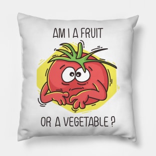 Am I a Fruit or a Vegetable Pillow