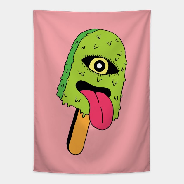 Cyclops Ice Cream Tapestry by saif